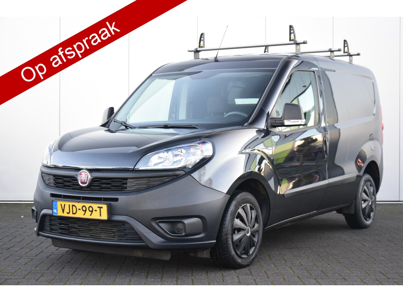 Fiat Doblò Cargo - 1.3 MJ L1H1 Airco Audio/Bluetooth Dakdragers Trekhaak 42dkm! - AutoWereld.nl