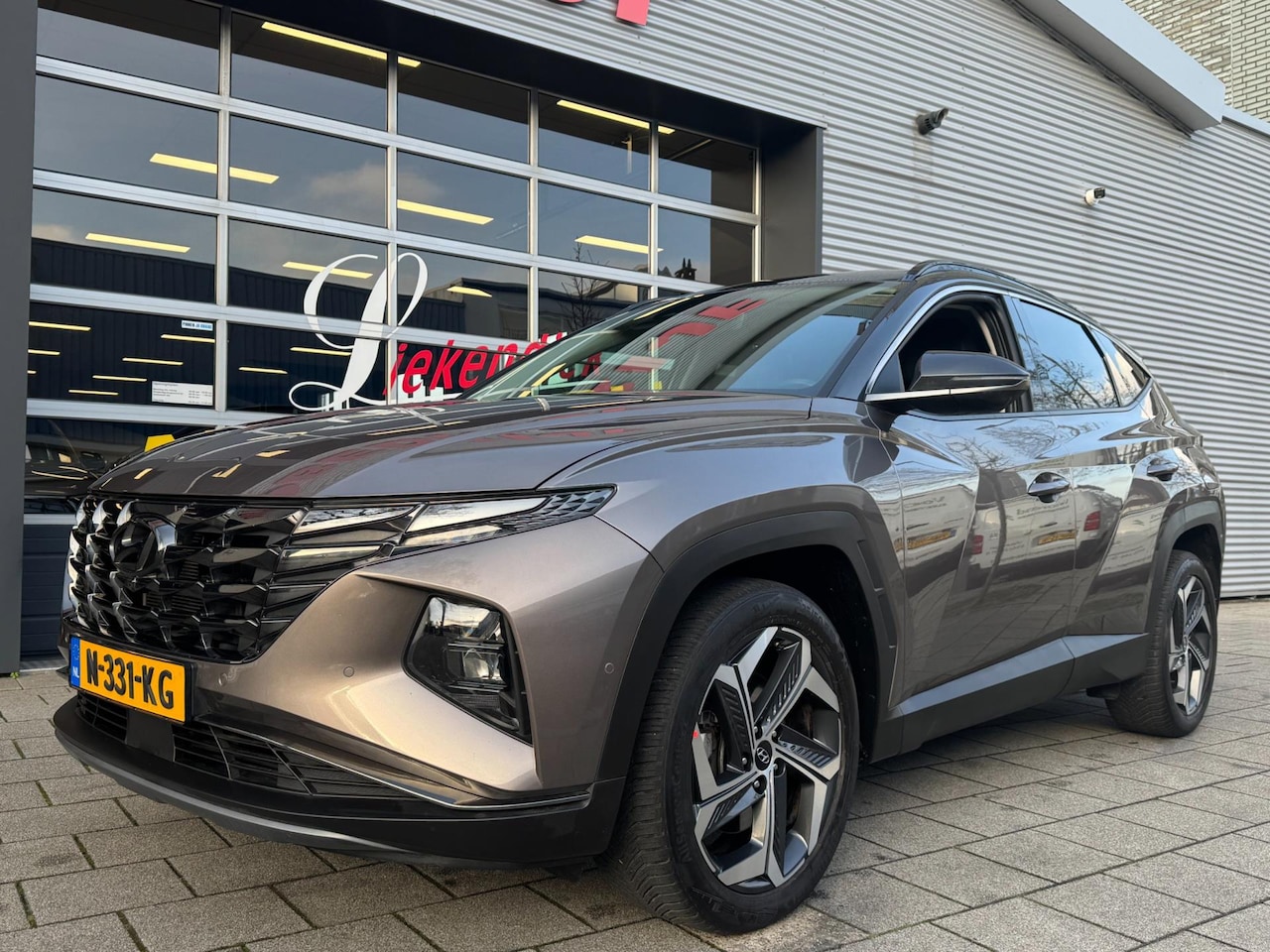 Hyundai Tucson - 1.6 T-GDI HEV Premium- Navigatie I Leer I Airco I Sport velgen I LED I PDC I Dealer onderh - AutoWereld.nl