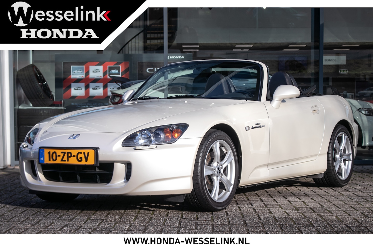 Honda S2000 - 2.0i - Dealer ond. | Org. S2000 | NAP - AutoWereld.nl