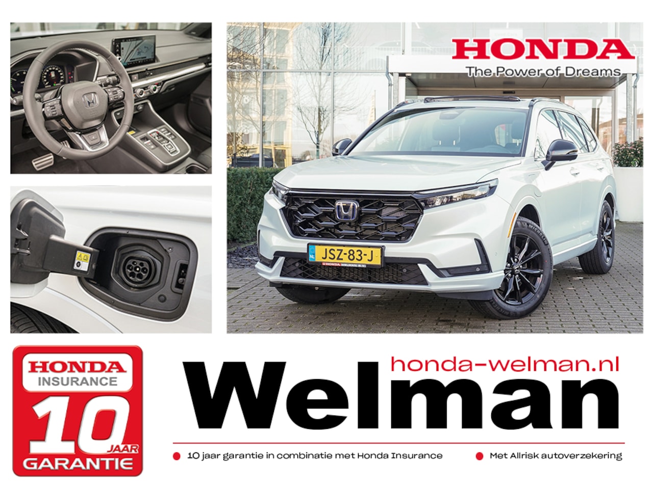 Honda CR-V - 2.0i e:PHEV ADVANCE TECH - DEMO - PLUG -IN HYBRID - TREKHAAK - AutoWereld.nl