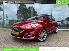 Ford Fiesta - 1.0 EcoBoost 125pk Vignale - Schuif/panorama - Leder - Navi - Org.NL