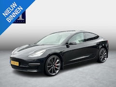 Tesla Model 3 - Performance AWD 75 kWh VERWACHT | 20 inch velgen (als nieuw) | Zeer nette staat | Rijklaar