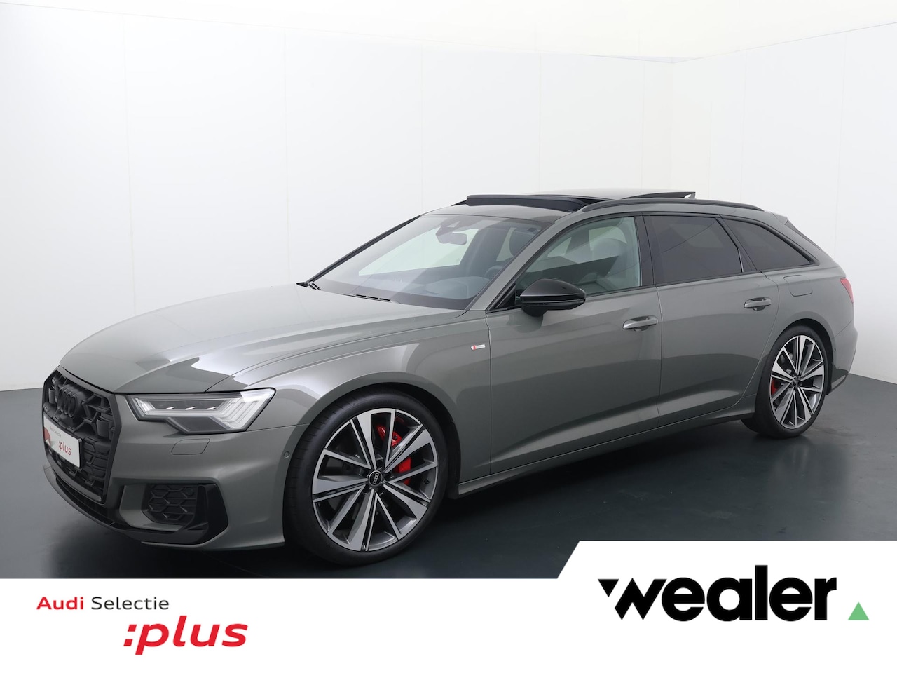 Audi A6 Avant - 55 TFSI e quattro S edition Competition | 367 PK | SoH 91% | Wegklapbare trekhaak | Panora - AutoWereld.nl