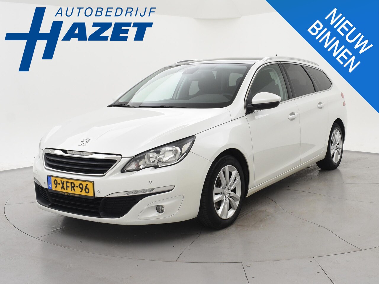 Peugeot 308 SW - 1.6 BLUEHDI EXECUTIVE + PANORAMA | CAMERA | NAVIGATIE | WIT PARELMOER - AutoWereld.nl