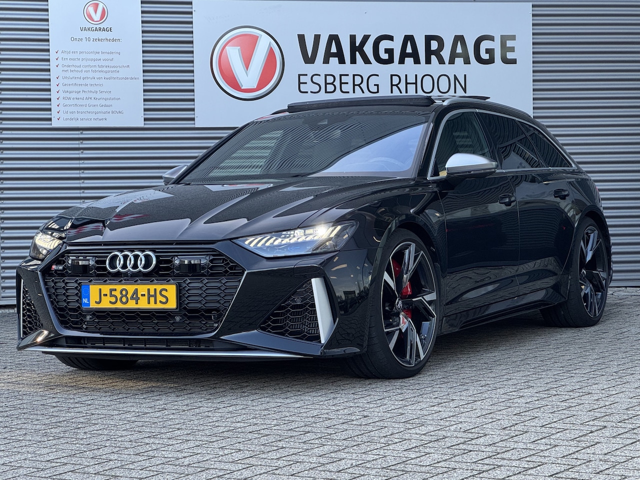 Audi A6 Avant - RS 6 TFSI quattro ORIGINEEL NL, BTW AUTO,PANO,KERAMISCH - AutoWereld.nl