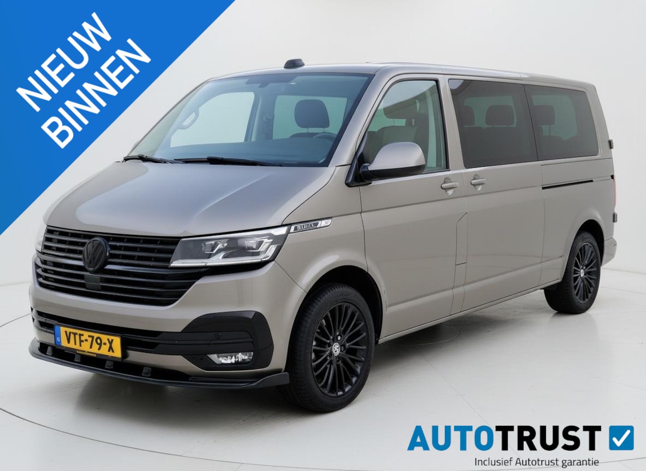 Volkswagen Transporter - 2.0 TDI 150PK DSG DC Bulli DIGID. STANDKACHEL TREK - AutoWereld.nl
