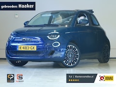 Fiat 500e - Cabrio La Prima 42 kWh * 12 mnd BOVAG garantie * RIJKLAARPRIJS