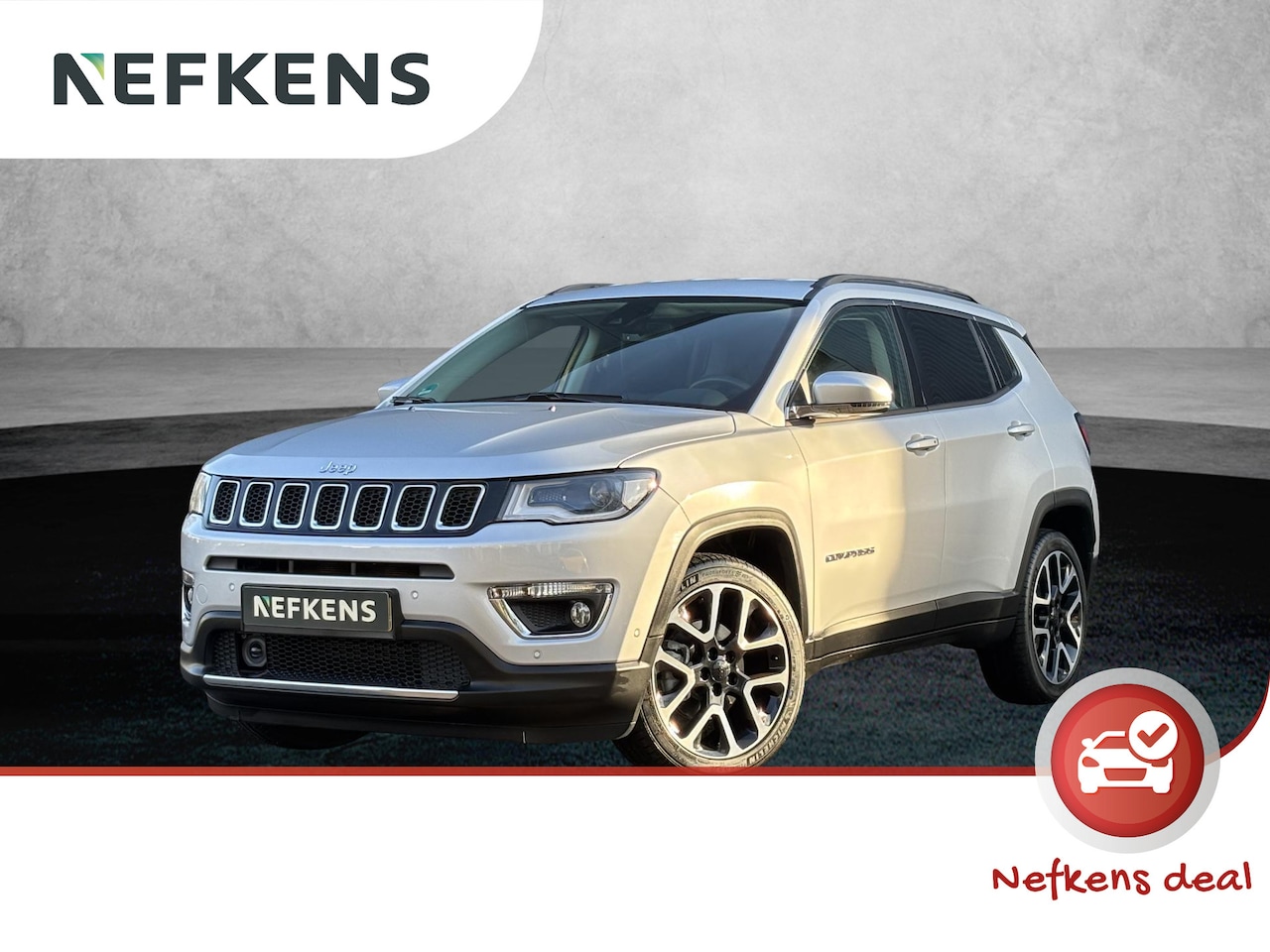 Jeep Compass - 1.3T 150pk Limited | Navigatie | Achteruitrijcamera | Parkeersensoren v+a | Apple CarPlay - AutoWereld.nl