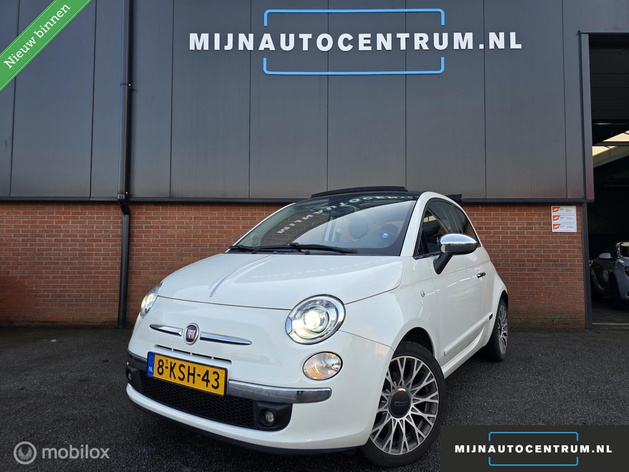 Fiat 500 C - 0.9 TwinAir Lounge / CABRIO / NAP✔️APK✔️CLIMA❄️ - AutoWereld.nl
