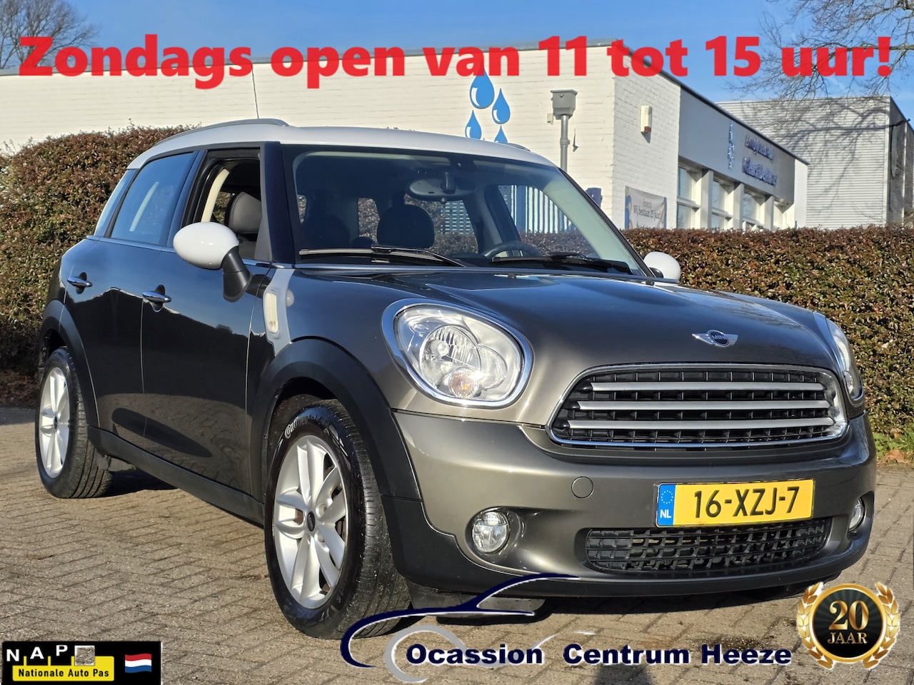 MINI Countryman - Mini 1.6 Cooper Ed, NL auto! Navigatie! Apk 10-2026! Zondag OPEN! - AutoWereld.nl