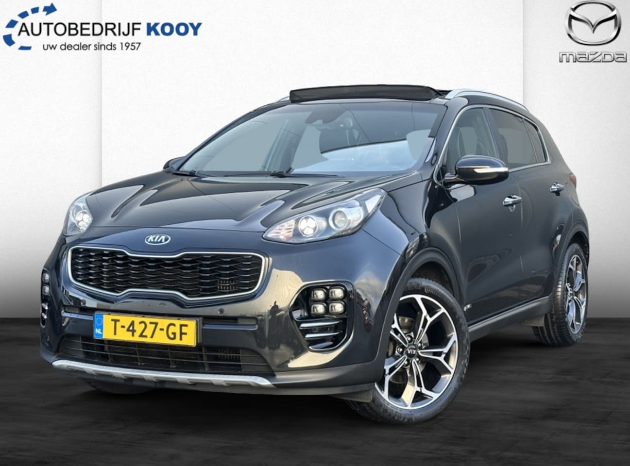 Kia Sportage - 1.6 T-GDI 4WD GT-Line / Automaat / Leder / Schuifdak - AutoWereld.nl
