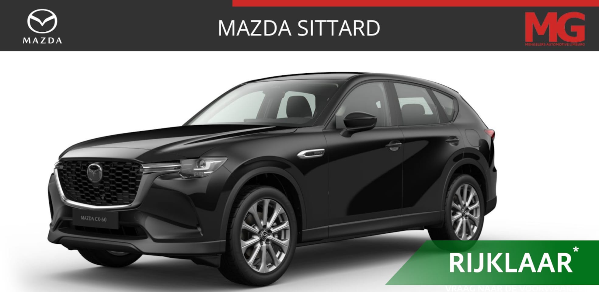 Mazda CX-60 - 2.5 e-SkyActiv PHEV Exclusiv-Line Business Ed. | Rijklaar | Nieuw | 20" LM Velgen | 360 Ca - AutoWereld.nl