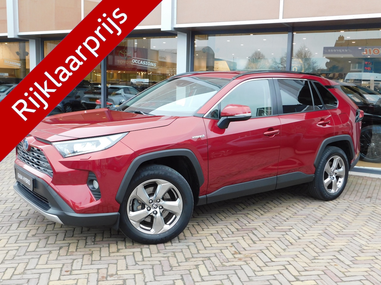 Toyota RAV4 - 2.5 Hybrid AWD Dynamic | LEDER | Stoel Stuurverwarming - AutoWereld.nl