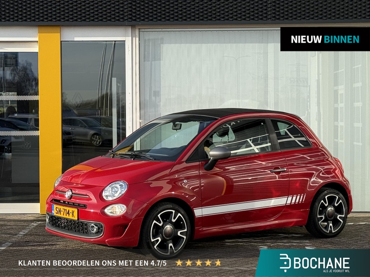 Fiat 500 - 0.9 TwinAir Turbo Sport | NAP | Climate Control | DAB | Lichtmetaal | Parkeersensoren | Cr - AutoWereld.nl