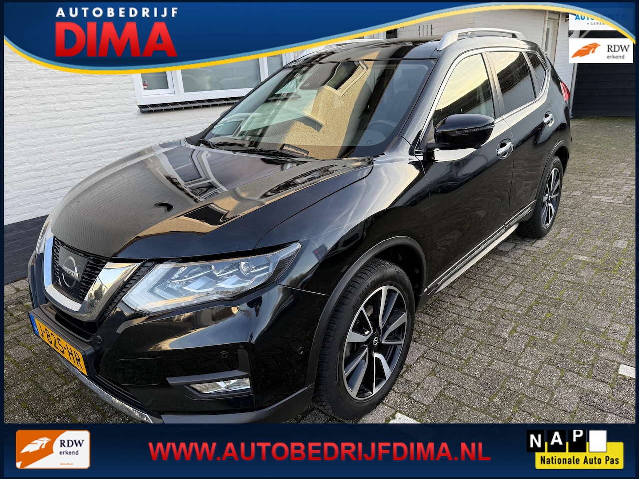 Nissan X-Trail - 1.6 DIG-T Tekna/ Navi/ 360 Camera/ Pano/ Leder/ ECC/ Stoelverwarming - AutoWereld.nl
