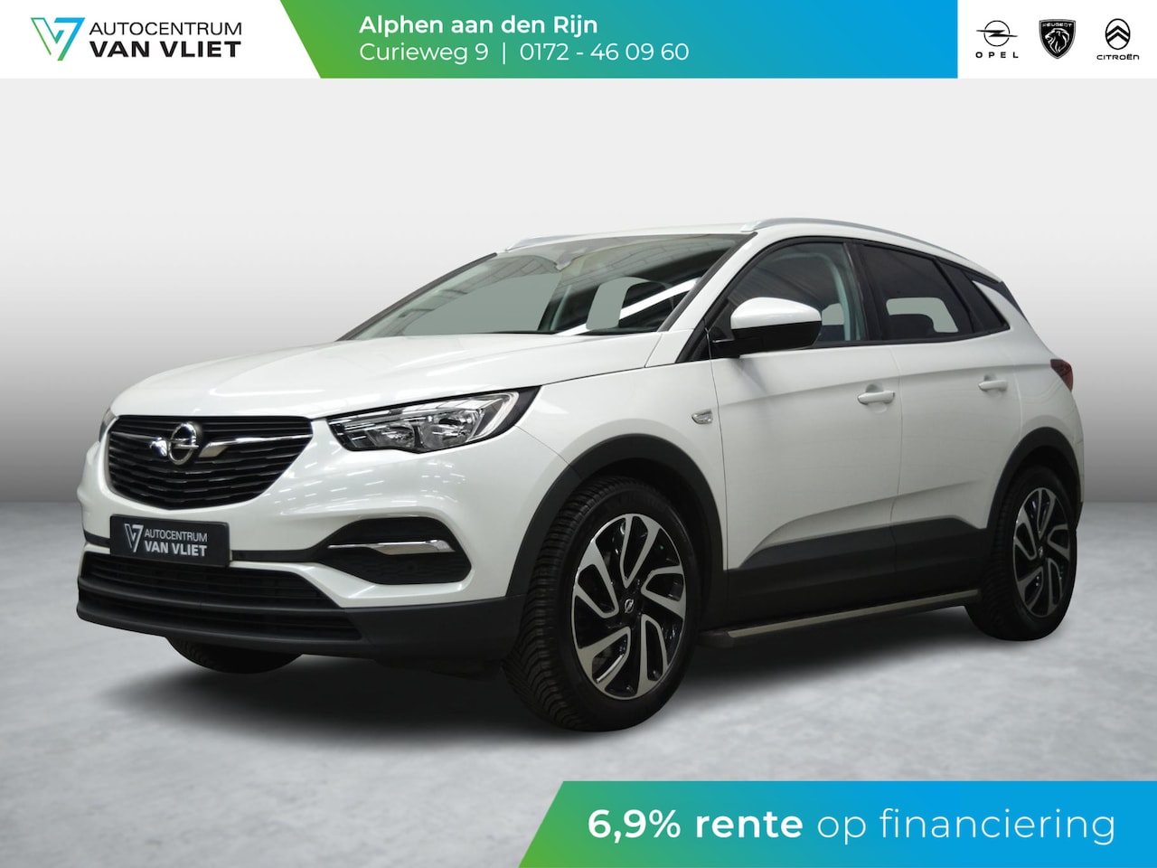 Opel Grandland X - 1.2 Turbo Business + 130 PK | NAVIGATIE & CARPLAY | ACHTERUITRIJCAMERA MET SENSOREN | E.C. - AutoWereld.nl