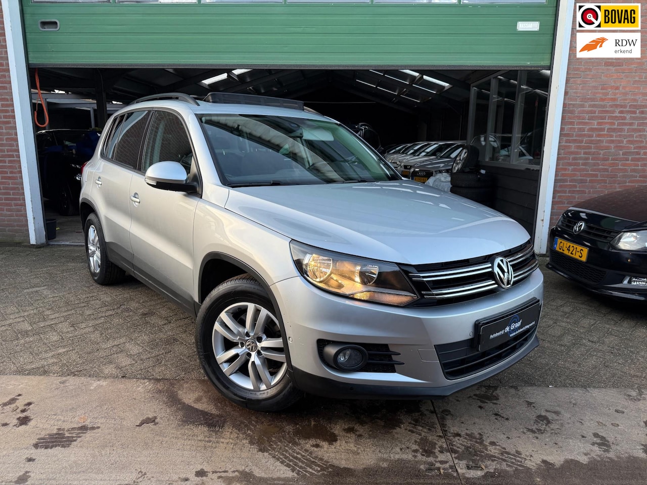 Volkswagen Tiguan - 1.4 TSI Sport|PANO/NAVI/TRHK/BLUETOOTH/CLIMA - AutoWereld.nl