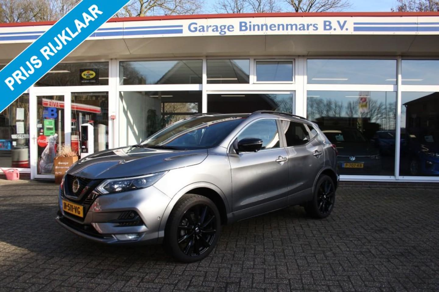 Nissan Qashqai - 1.3 DIG-T N-Tec 1.3 DIG-T N-Tec, Half lederen bekl, Dondere hemelbekl,Trekhaak, Lichtm. - AutoWereld.nl
