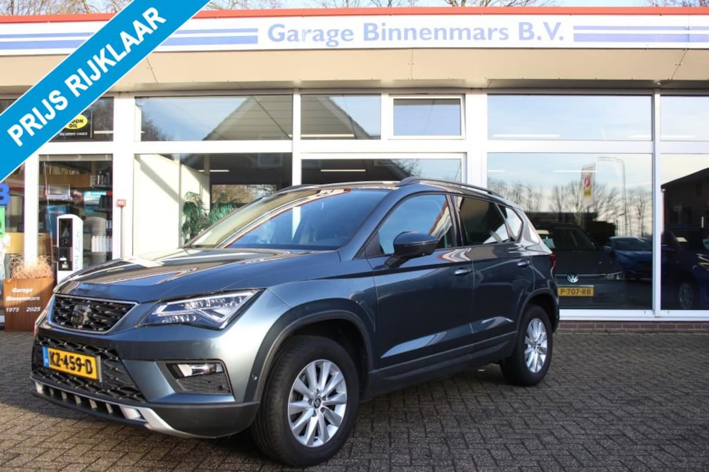 SEAT Ateca - 1.0 EcoTSI Style 1.0 EcoTSI Style, PDC v+a, Lichtm, Camera, Lm velgen, Cruise, Navi - AutoWereld.nl