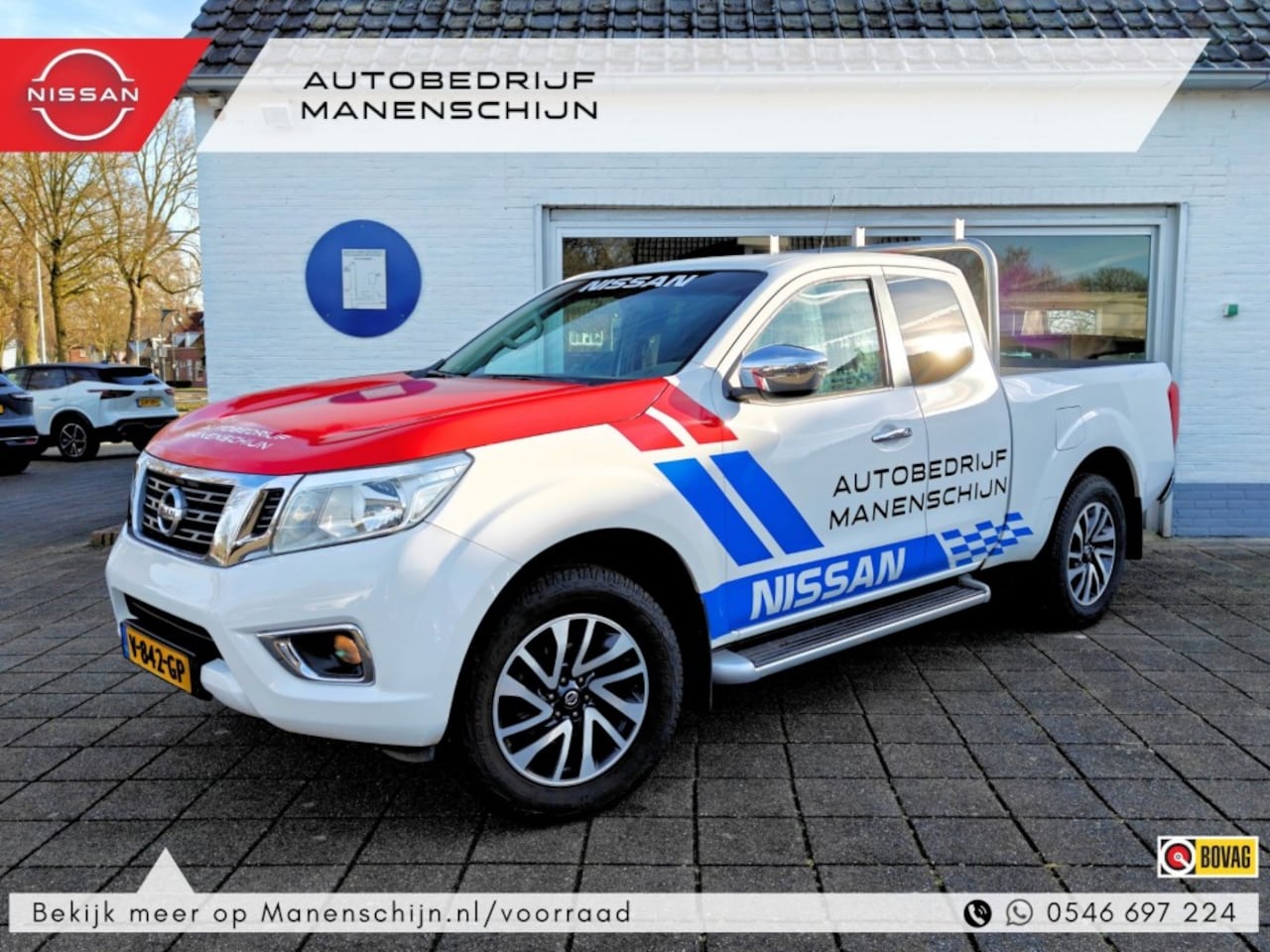 Nissan Navara - 2.3 dCi N-Connecta King Cab 4WD 3500kg trekgewicht - AutoWereld.nl