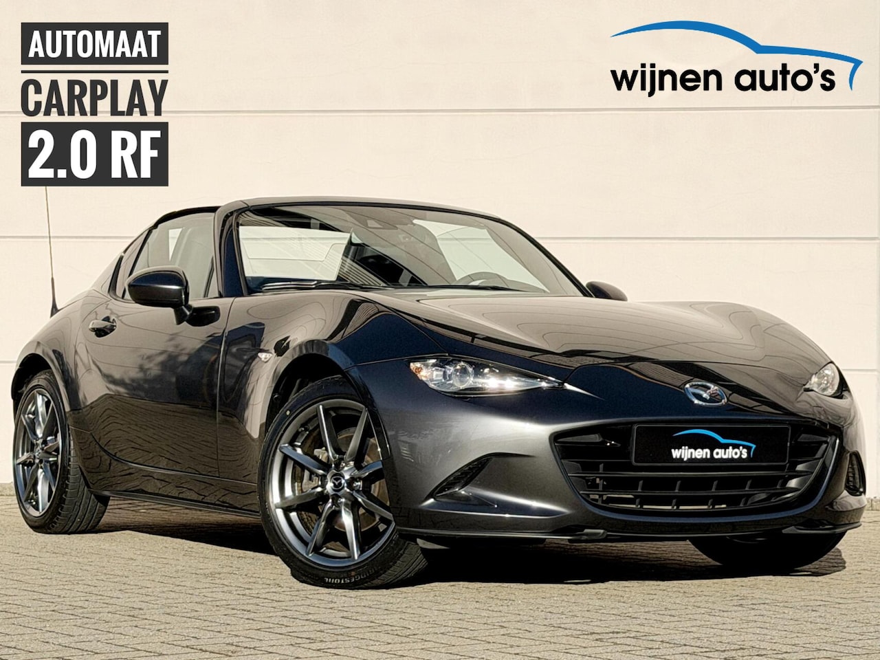 Mazda MX-5 RF - 2.0 160 GT-M/Automaat/ 1e eig/ Dealeronderhoud - AutoWereld.nl
