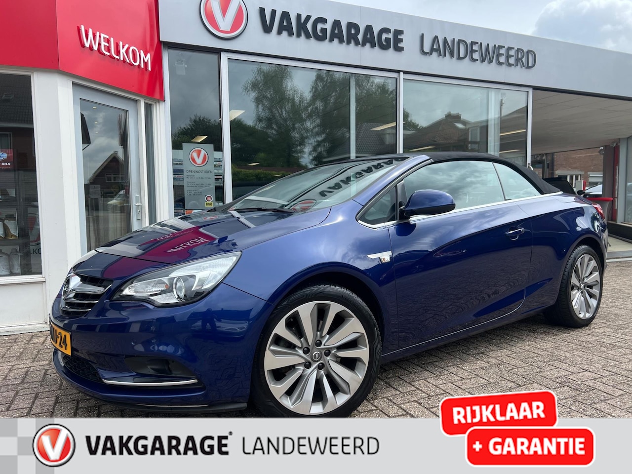 Opel Cascada - 1.4 Turbo ecoFLEX Cosmo 1.4 Turbo ecoFLEX Cosmo, Leder, Navi, Dealer-onderhouden! - AutoWereld.nl