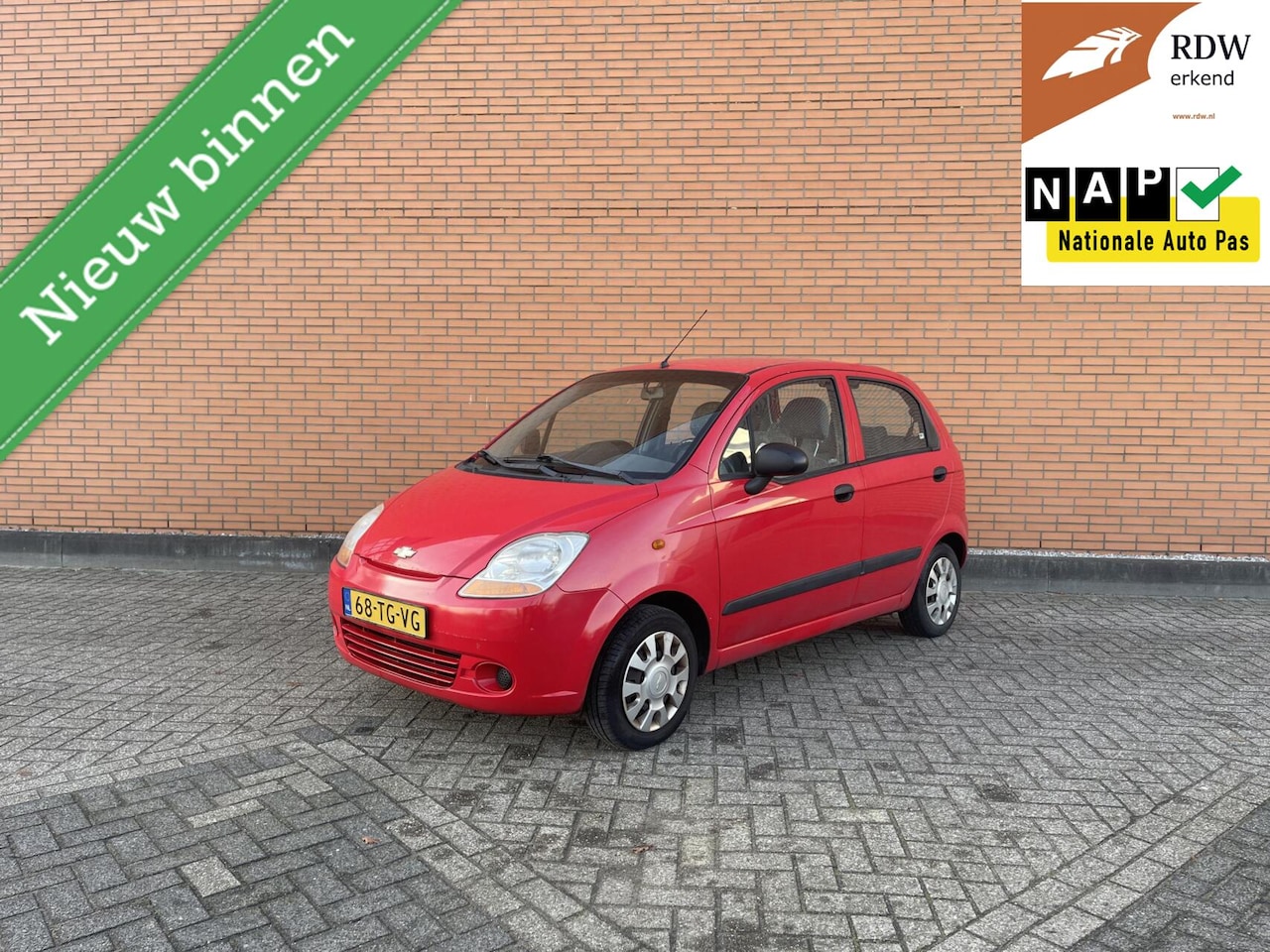 Chevrolet Matiz - 0.8 Breeze 88DKM | NAP | AIRCO | APK 09-26 | - AutoWereld.nl