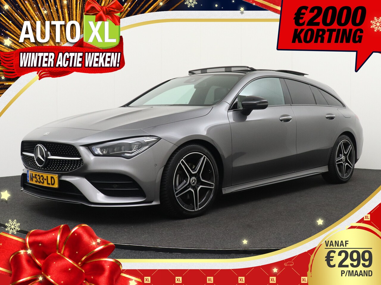 Mercedes-Benz CLA-klasse Shooting Brake - 180 AMG Pano-Dak Memory 18'LMV  2k - AutoWereld.nl
