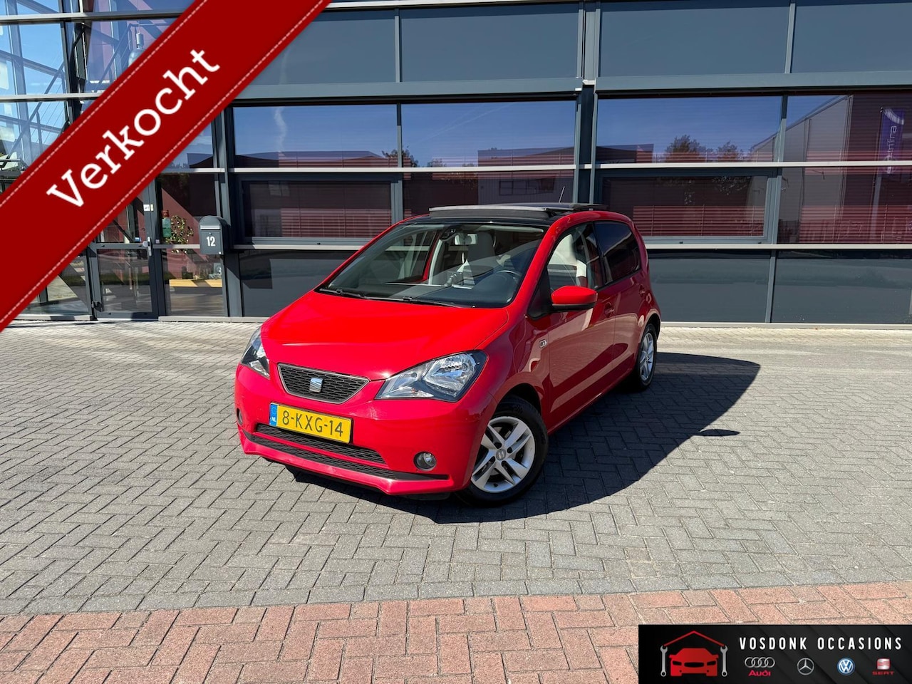 SEAT Mii - 1.0 Style Sport/Panoramadak/5DRS/ navi/airco - AutoWereld.nl