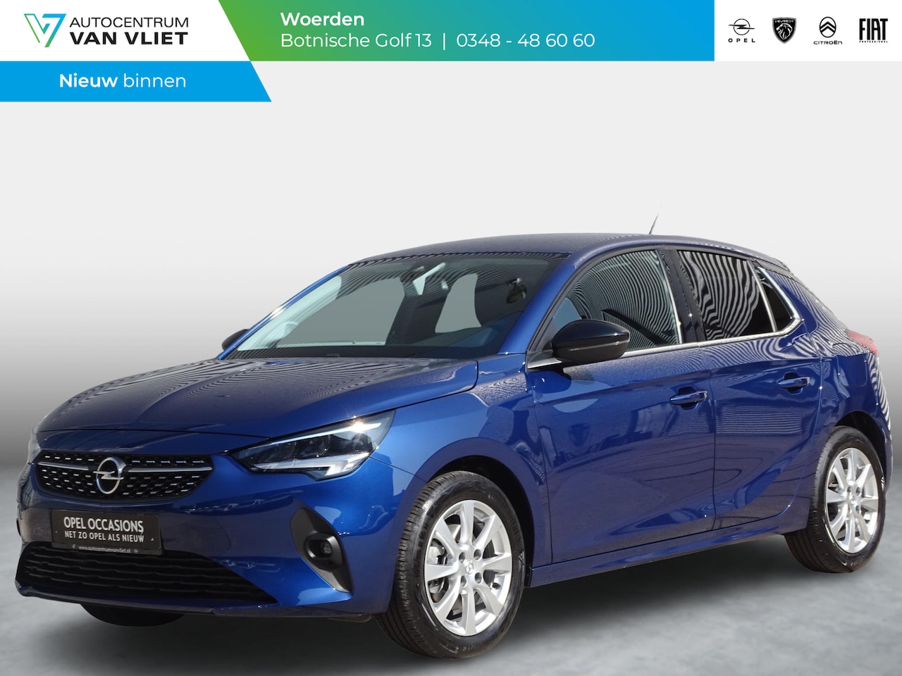 Opel Corsa - 1.2 Turbo Elegance Winterpakket | Carplay | Climate Contr. - AutoWereld.nl