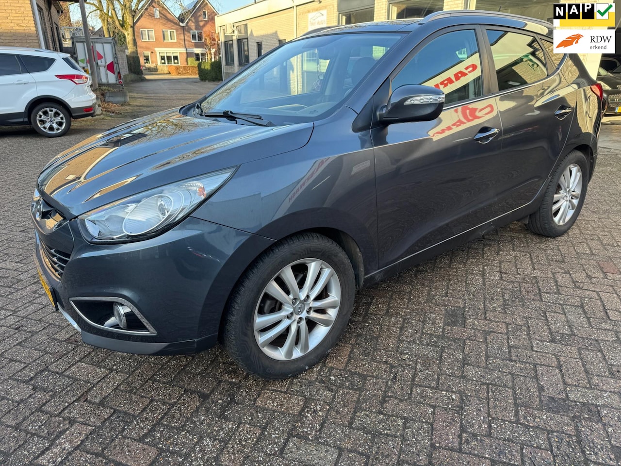 Hyundai ix35 - 2.0i i-Catcher AIRCO ORG 162456 KM NAP VOL LEDER OPEN DAK LM VELGEN BOM VOLLE... - AutoWereld.nl