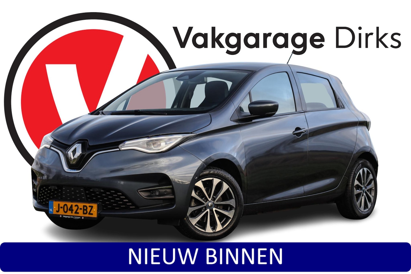 Renault Zoe - R135 Intens 52 kWh Koopaccu ✅ Warmtepomp ✅ LED ✅ Camera - AutoWereld.nl