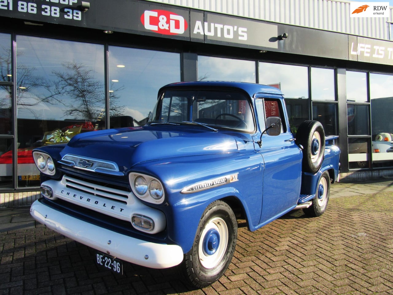 Chevrolet Apache - 3100 V8 1959 LPG GERESTAUREERD STEPSIDE - AutoWereld.nl