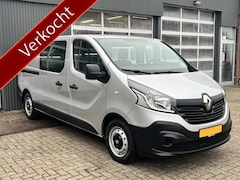 Renault Trafic - 1.6 dCi T29 L2H1 DC Marge Btw / Bpm vrij Airco Cruise controle Navigatie 5-Persoons Dubbel