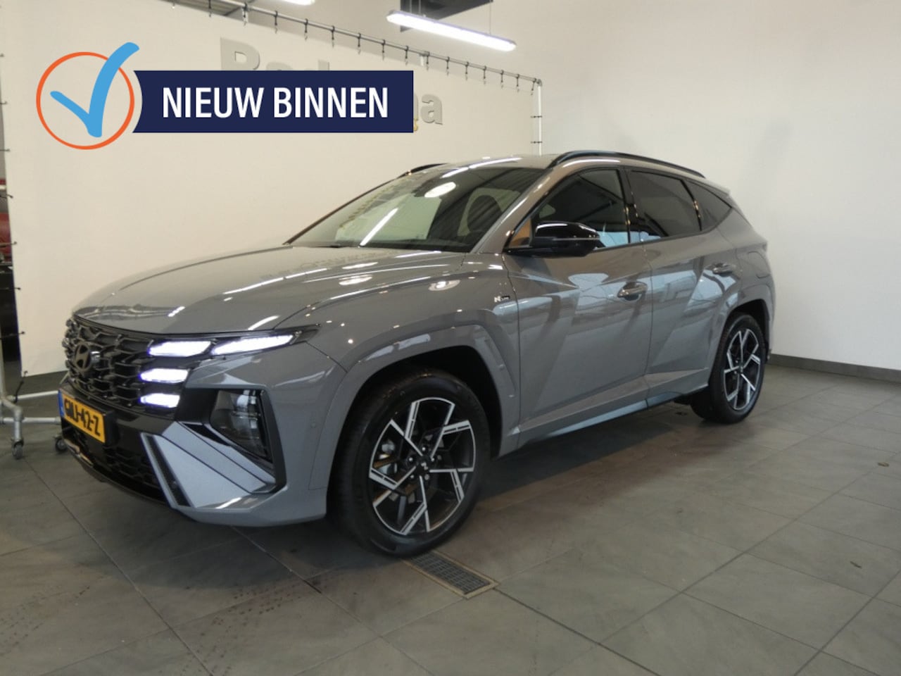 Hyundai Tucson - 1.6 T-GDI N Line nwe type Nl auto als nieuw ! - AutoWereld.nl