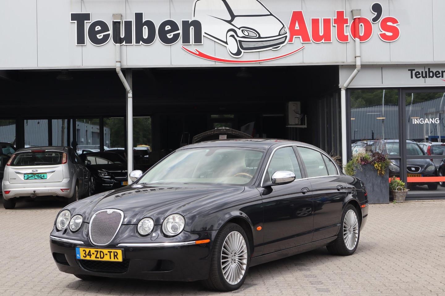 Jaguar S-type - 2.7D V6 Executive Navigatie, Schuif- kanteldak, Alpine installatie, Stoelverwarming, Leder - AutoWereld.nl