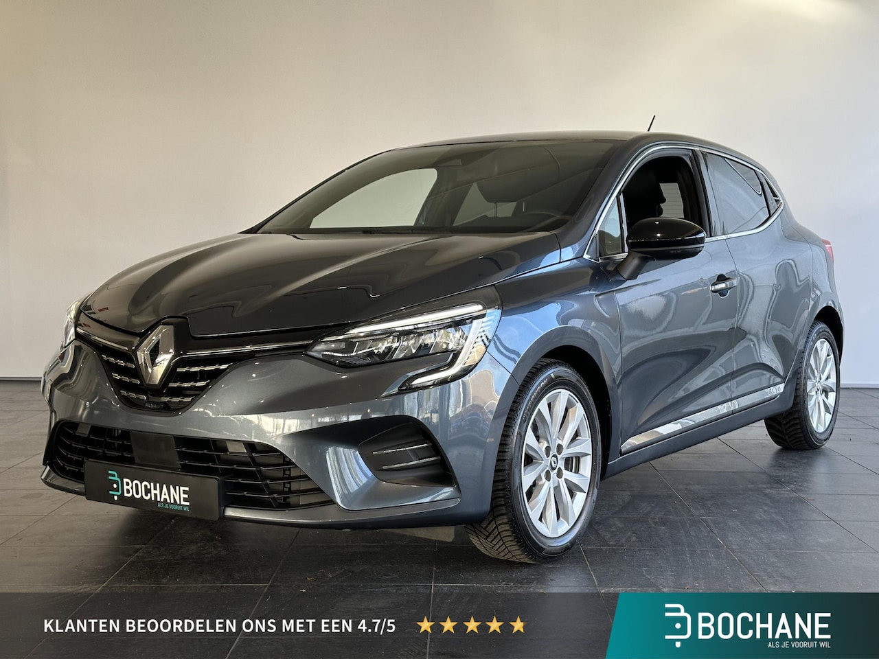 Renault Clio - 1.0 TCe 90 Intens NAVIGATIE | PARKEERSENSOREN ACHTER | CLIMATE CONTROL | LICHTMETALEN VELG - AutoWereld.nl