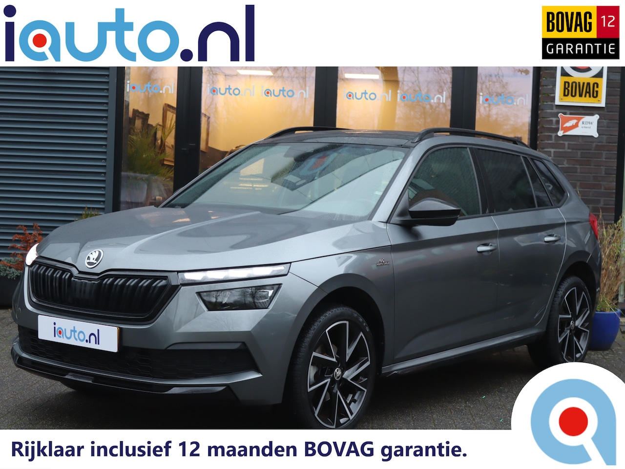 Skoda Kamiq - 1.5 TSI ACT 150PK Monte Carlo Pano/LED/Navi/Camera/Keyless/Elek. stoel/18"/Trekhaak - AutoWereld.nl