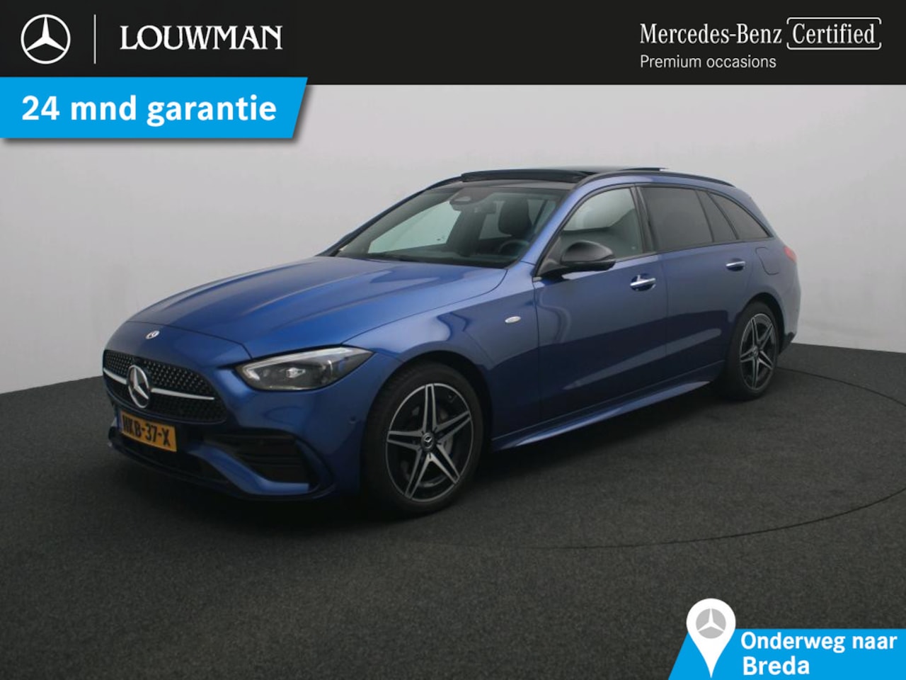 Mercedes-Benz C-klasse Estate - 300 e Business Solution AMG AMG | Night Pakket | Panorama Schuif-Kanteldak | Alarm Klasse - AutoWereld.nl
