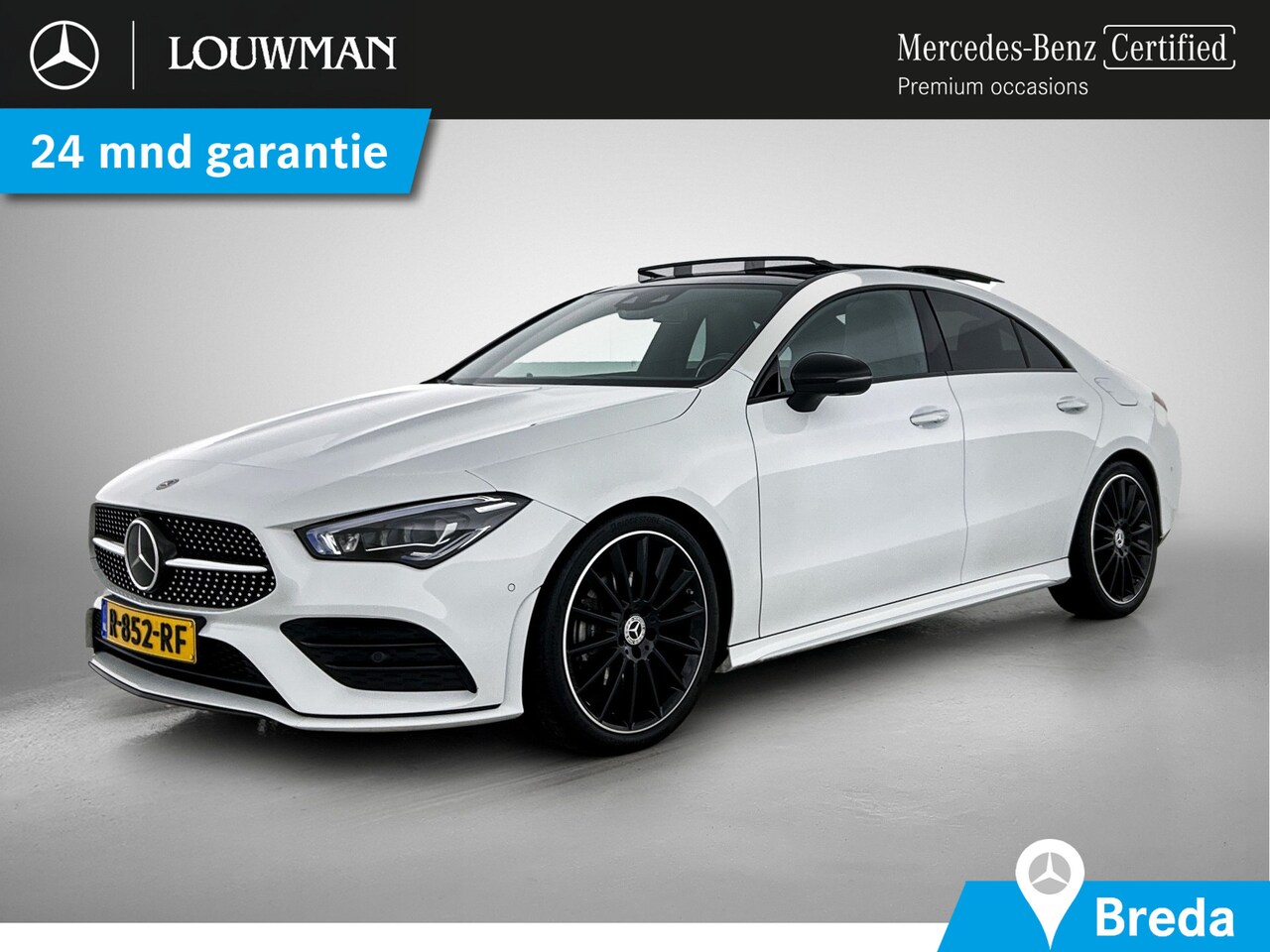 Mercedes-Benz CLA-Klasse - 180 AMG Line | Panoramadak | Sfeerverlichting | 19 Inch AMG velgen | Distronic | 360°-came - AutoWereld.nl