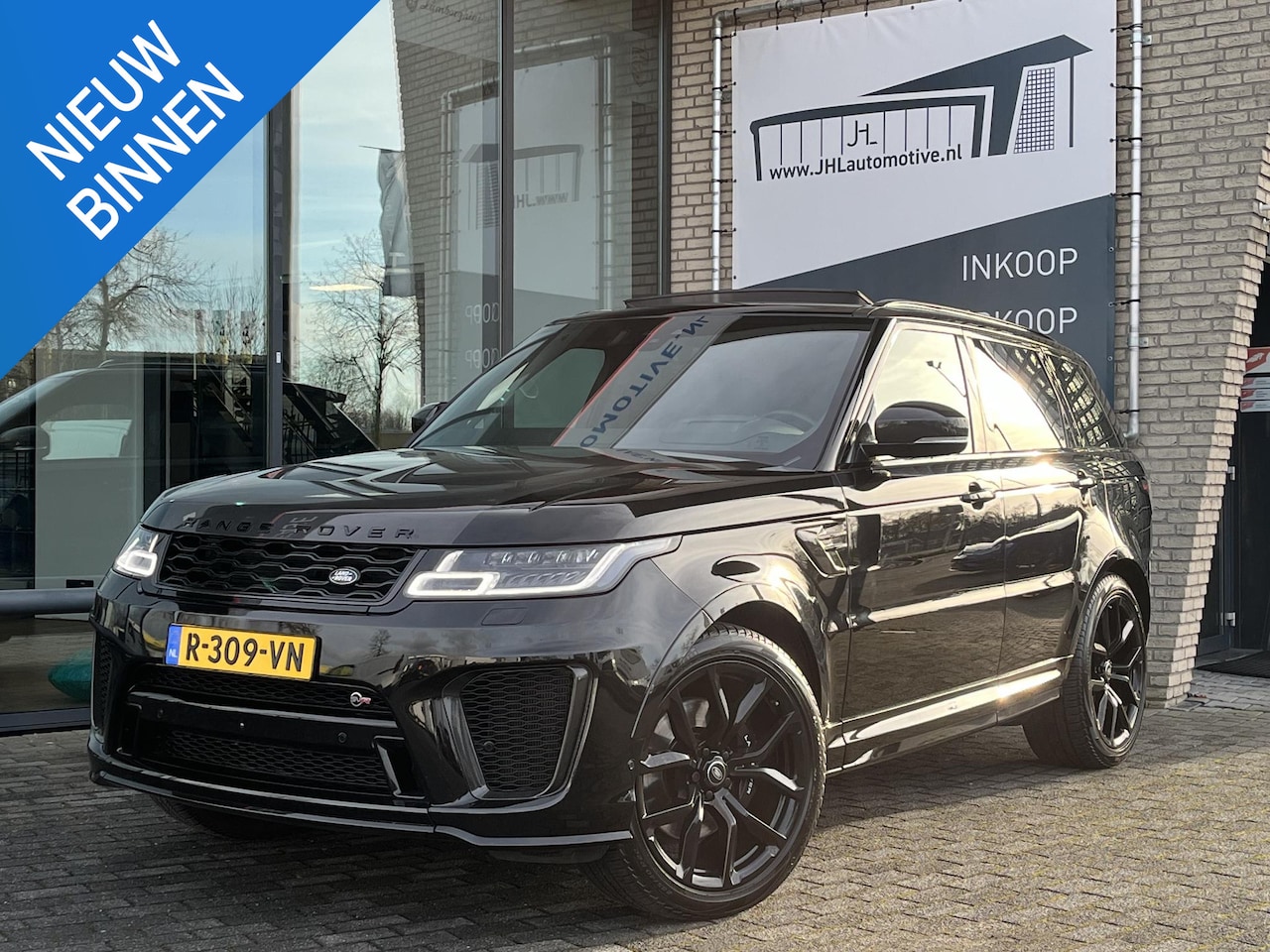 Land Rover Range Rover Sport - 5.0 V8 SC SVR*FULL CARBON*HAAK*PANO*HUD*MERIDIAN* - AutoWereld.nl