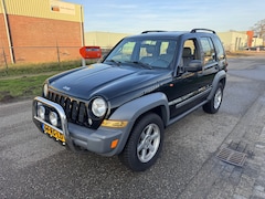 Jeep Cherokee - 3.7i V6 Sport Plus 204PK AUTOMAAT 4x4 Airco l LEER l CRUISE l TREKHAAK l NETTE AUTO l KOOP