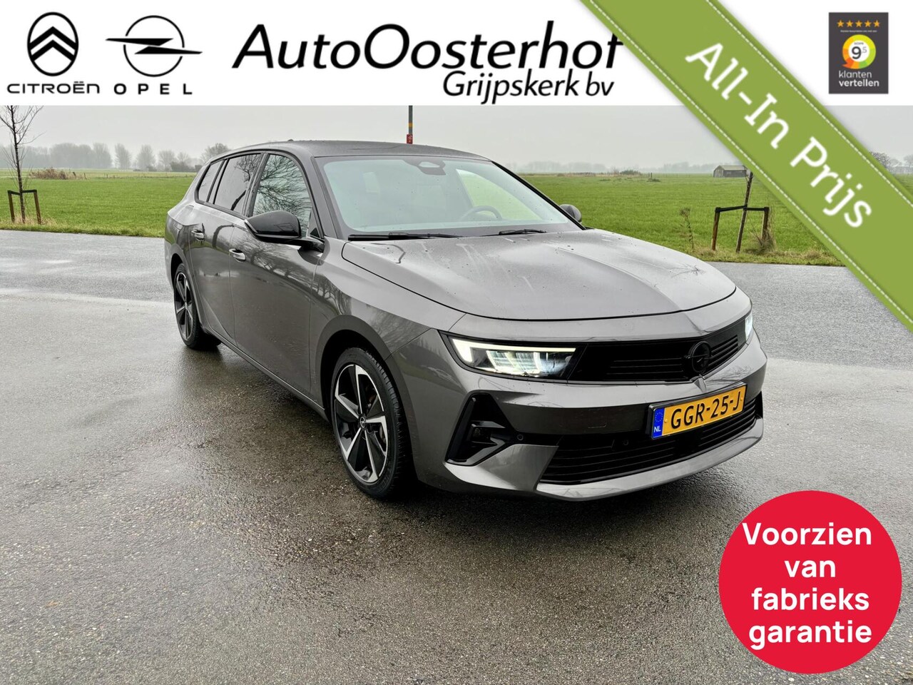 Opel Astra Sports Tourer - 136pk Turbo Hybrid GS All-in Prijs - AutoWereld.nl