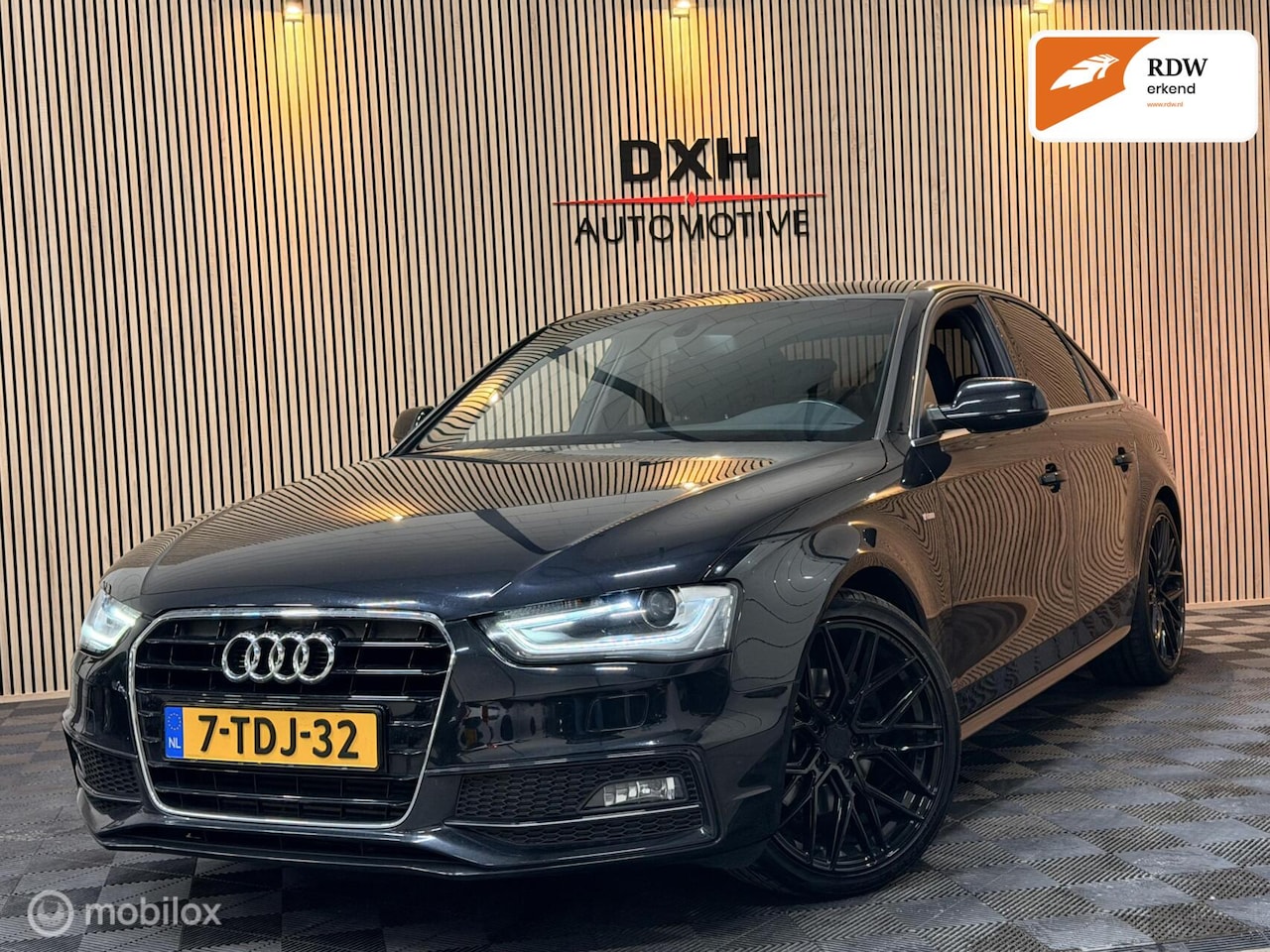 Audi A4 Limousine - 1.8 TFSIe S-Line APK-2027 XENON NAV BT PDC - AutoWereld.nl