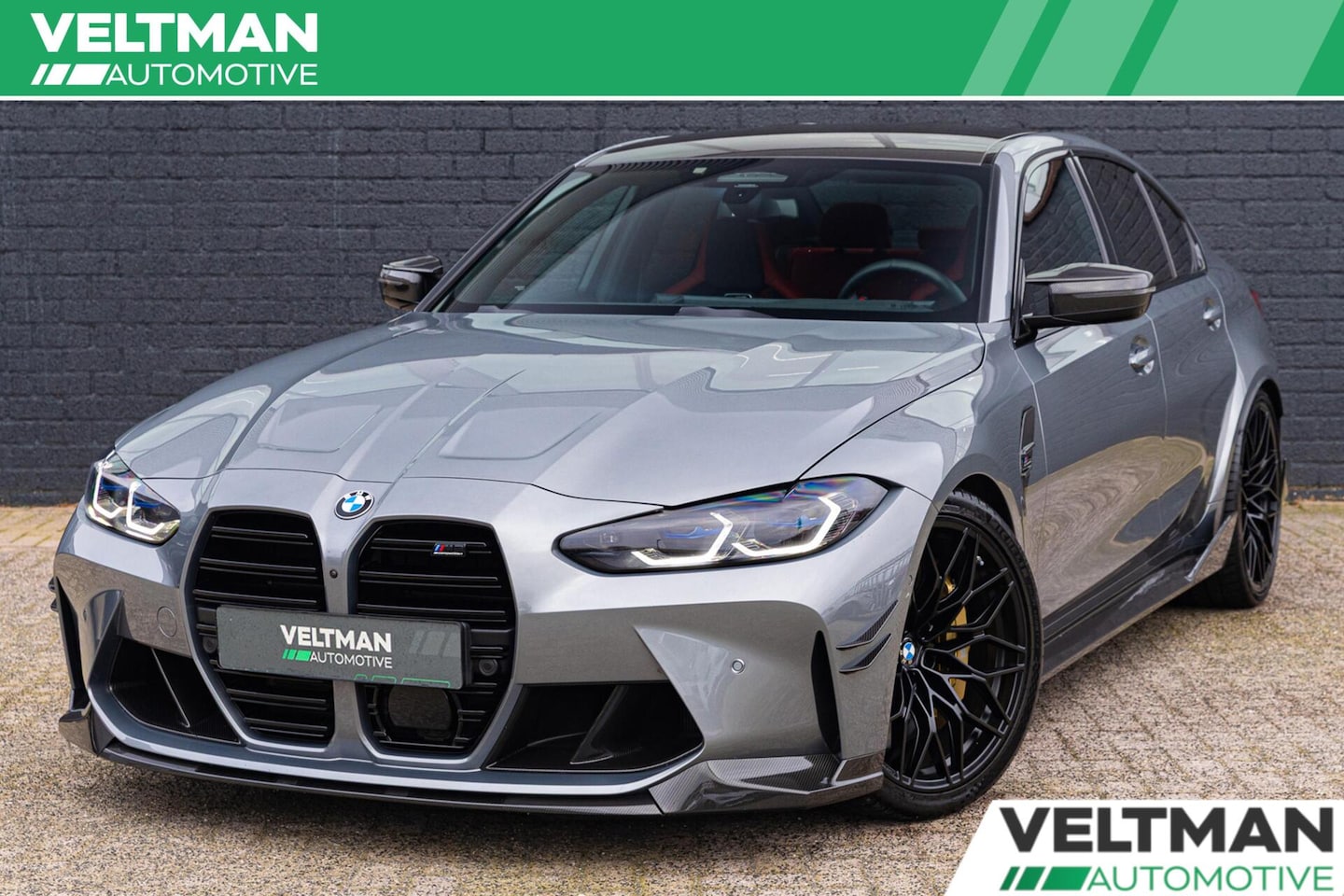 BMW M3 - 3-serie xDrive Competition TRACK PACK KERAMISCH CARBON H&K CO PILOT FRONT PPF - AutoWereld.nl