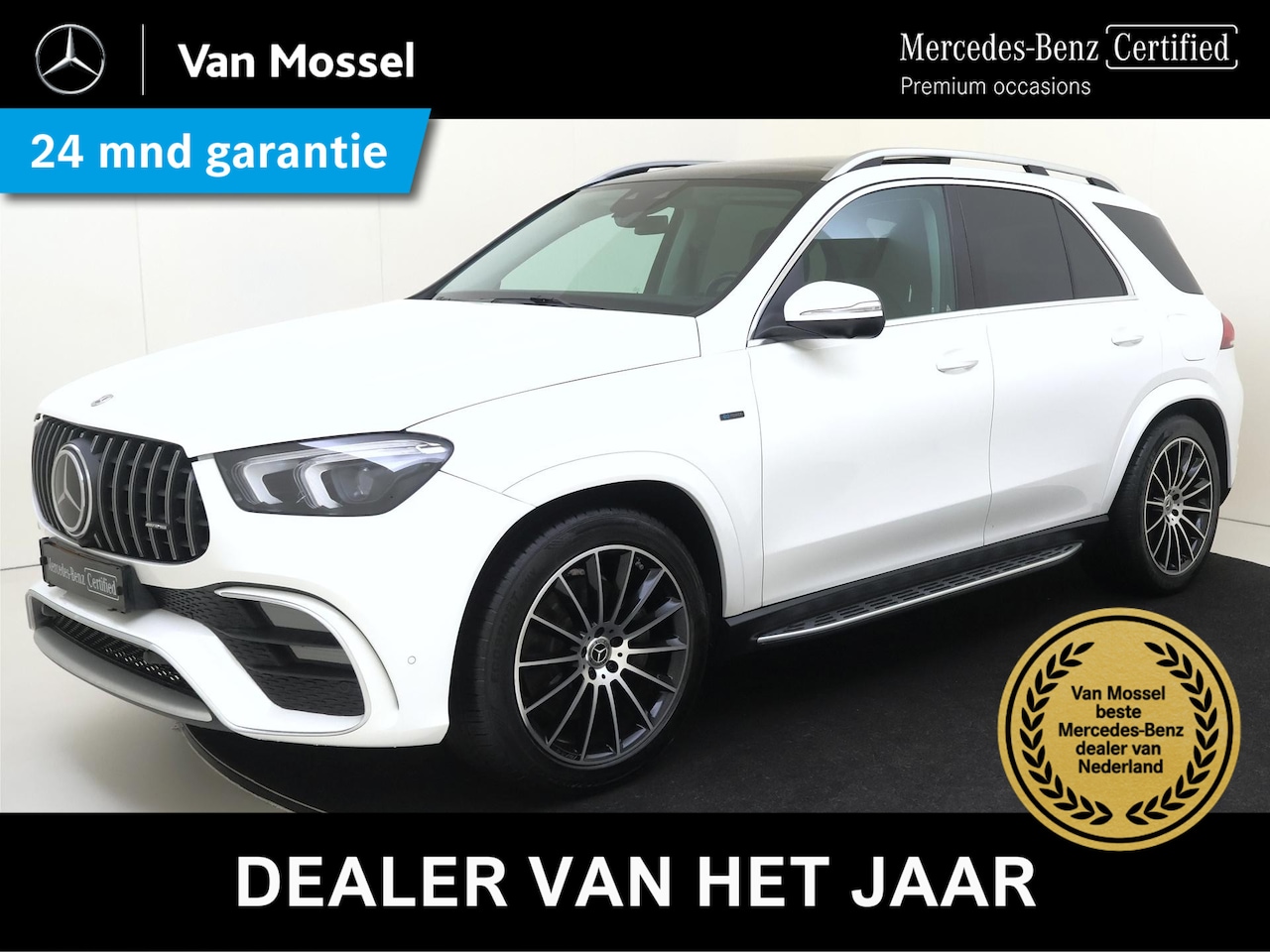 Mercedes-Benz GLE-Klasse - 350 e 4MATIC Premium Plus / Panoramadak/ GLE 63 uitgevoerd/ Burmester/ Memory/ 360 Camera - AutoWereld.nl