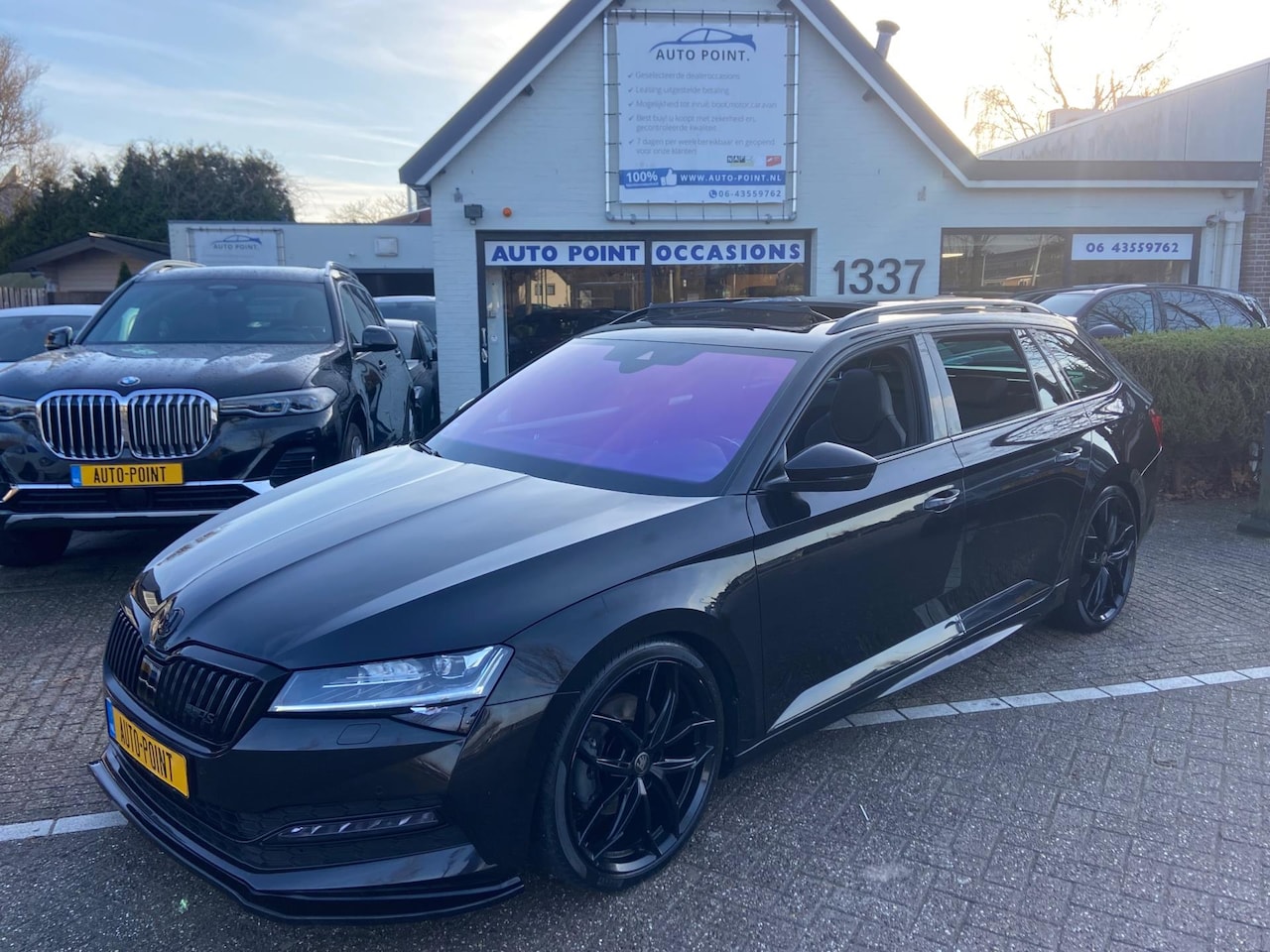 Skoda Superb Combi - 1.5TSI RS-SPORTLINE/PANO/MAXTON/VIRTUAL - AutoWereld.nl