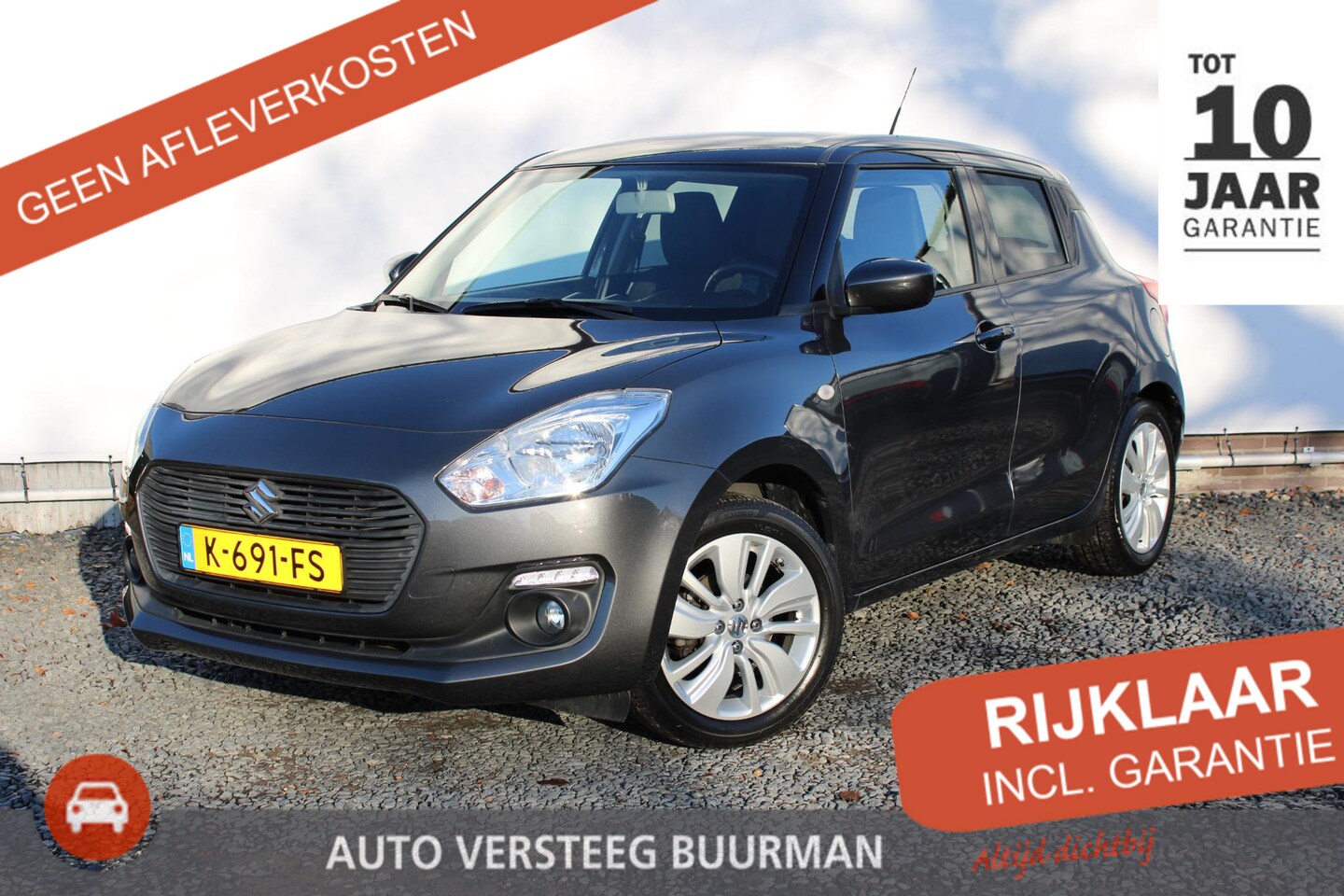 Suzuki Swift - 1.2 Select Smart Hybrid 1e Eig. en Dealer onderhouden, 31000 km!! - AutoWereld.nl