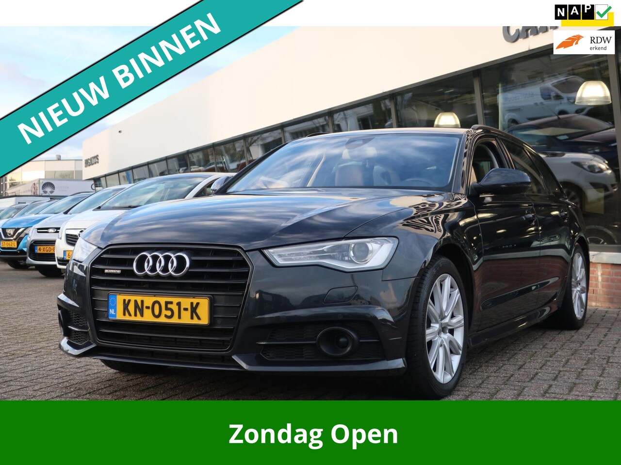 Audi A6 Avant - 3.0 TDI quattro Premium Edition LED_ADAP-CRUIS_GR-NAVI_STANDSKACHEL. - AutoWereld.nl