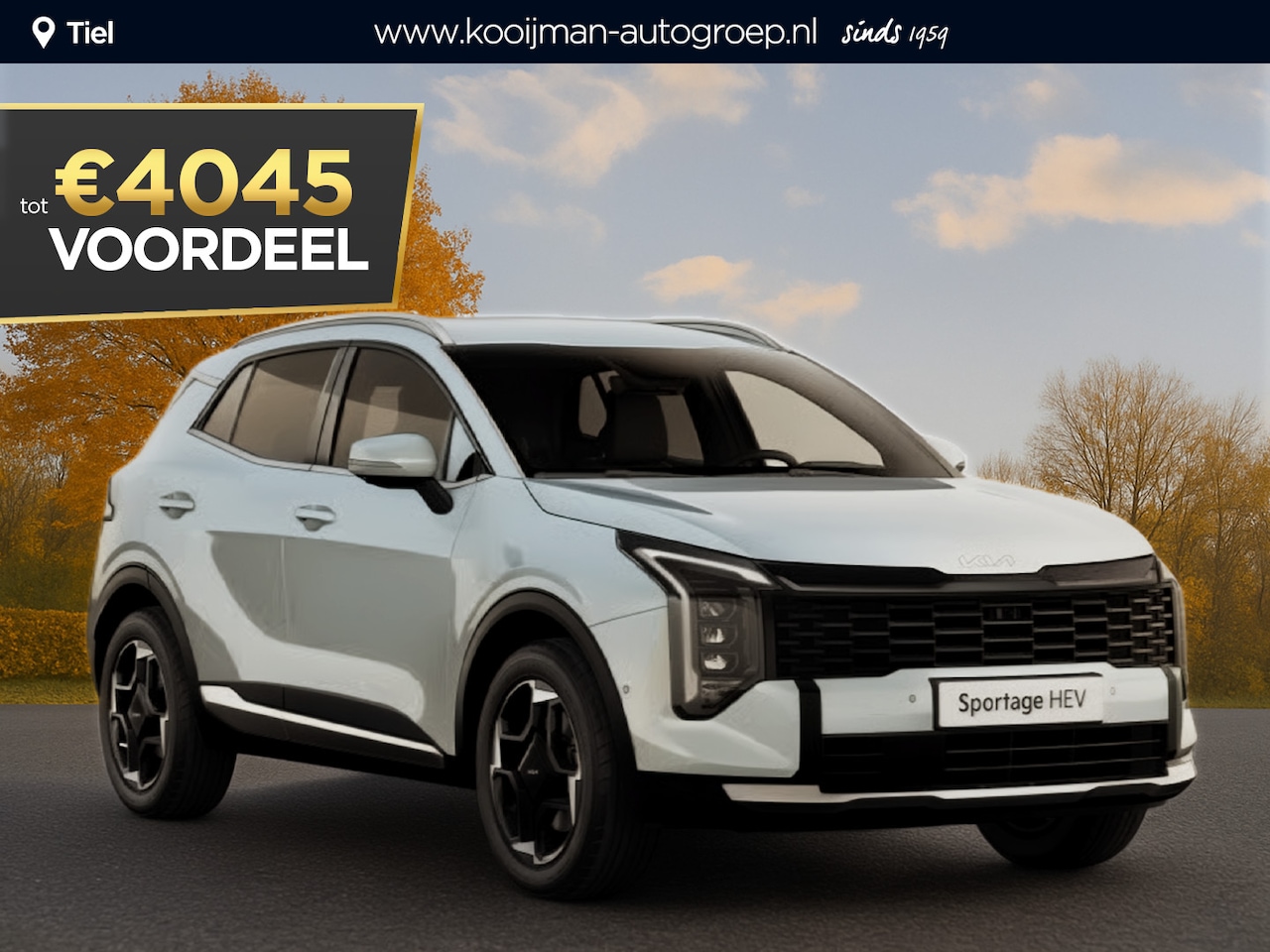 Kia Sportage - 1.6 T-GDi Hybrid DynamicPlusLine Nu €4.045,- voordeel! Nu tijdelijk extra scherp geprijsd! - AutoWereld.nl